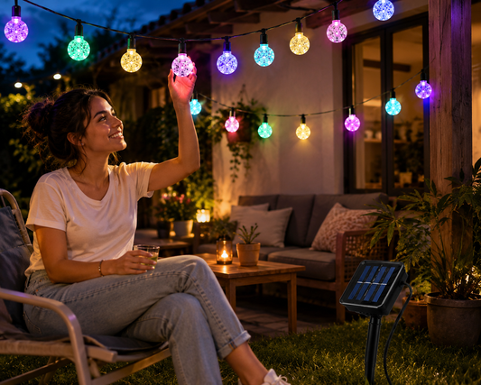 Luz Solar Esférica De 3 Metros - ¡Envió en 24 horas solo por hoy!